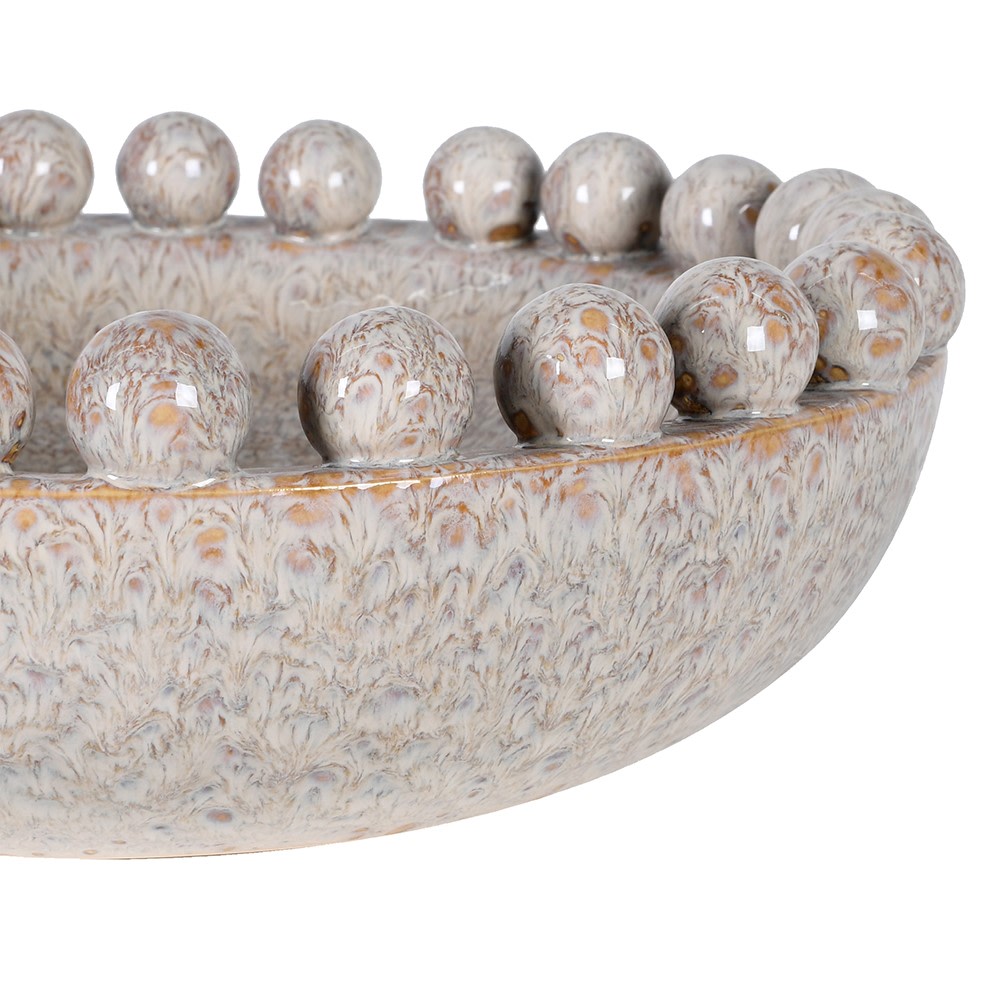 Large Sand Bobble Bowl 32cm-C