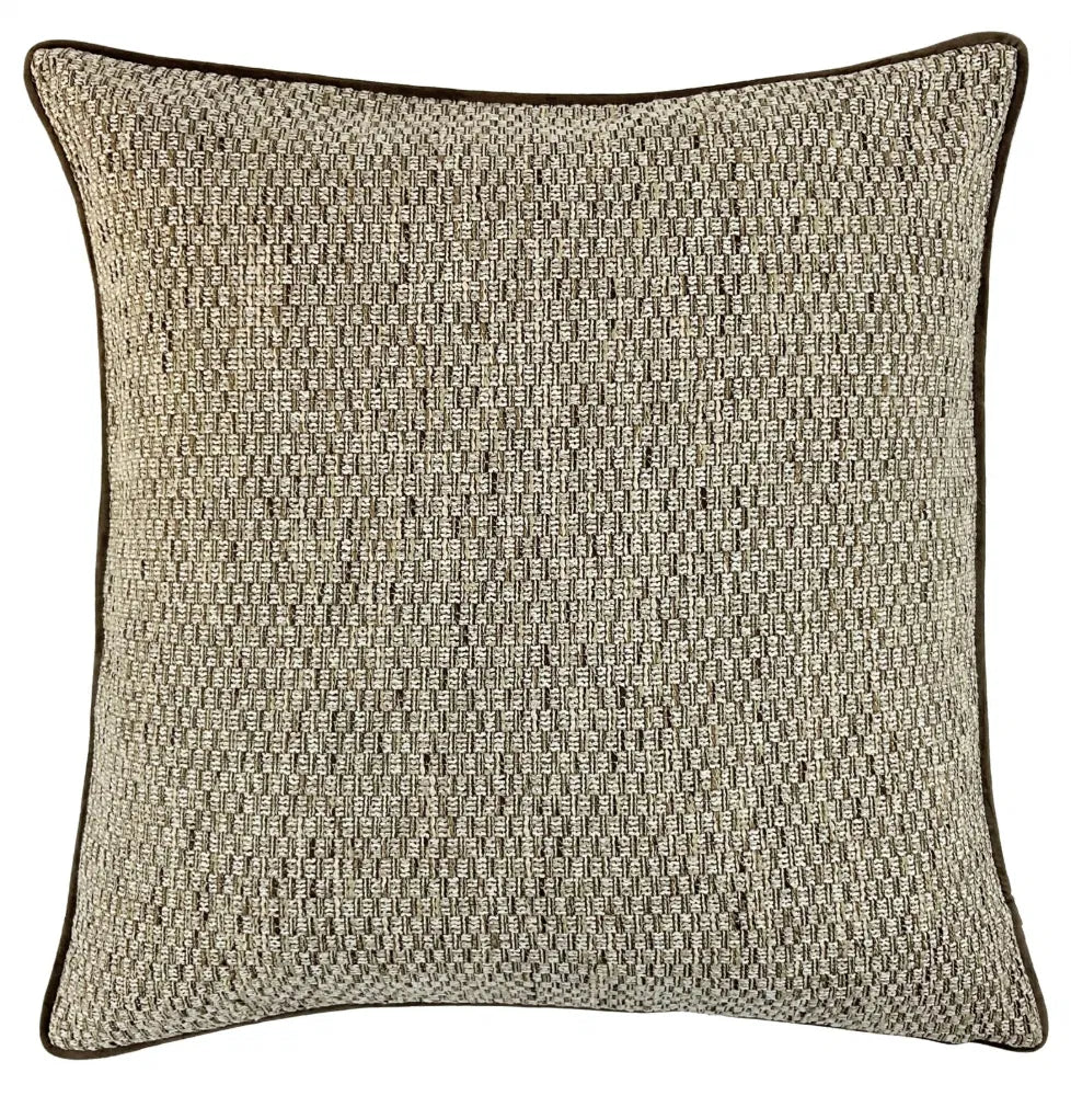 Large Toby Coffee Cushion 56 x 56cm | Annie Mo's
