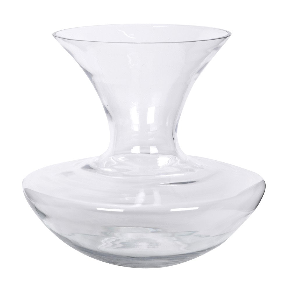 Large Glass Begonia Vase 30cm