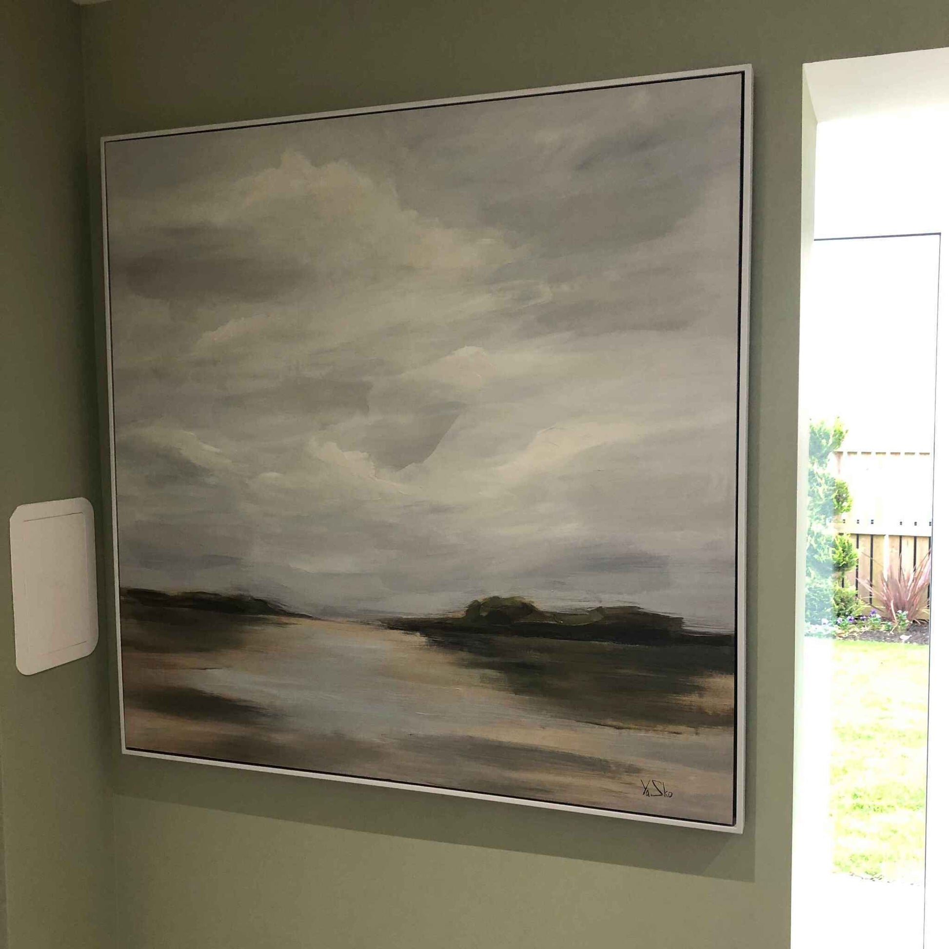 Large Square Clear Pathway Canvas