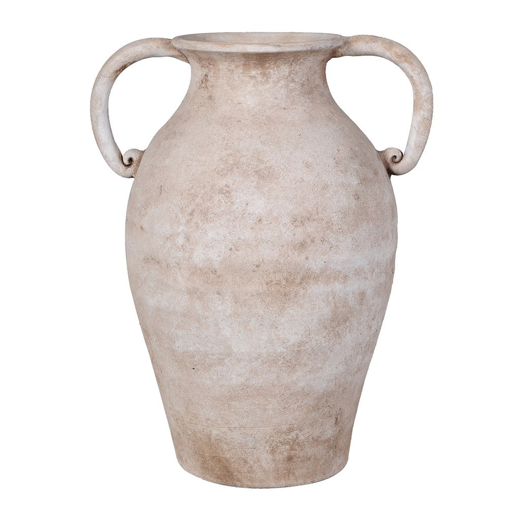 Large Terracotta Amphora Vase -2