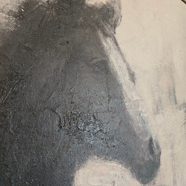 Large Wild Horses Framed Canvas 6