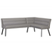 Laura Corner Bench 208cm - LEFT