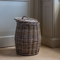 Lidded Laundry Basket Small 47cm