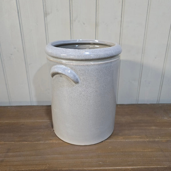 Light Grey Potter Planter