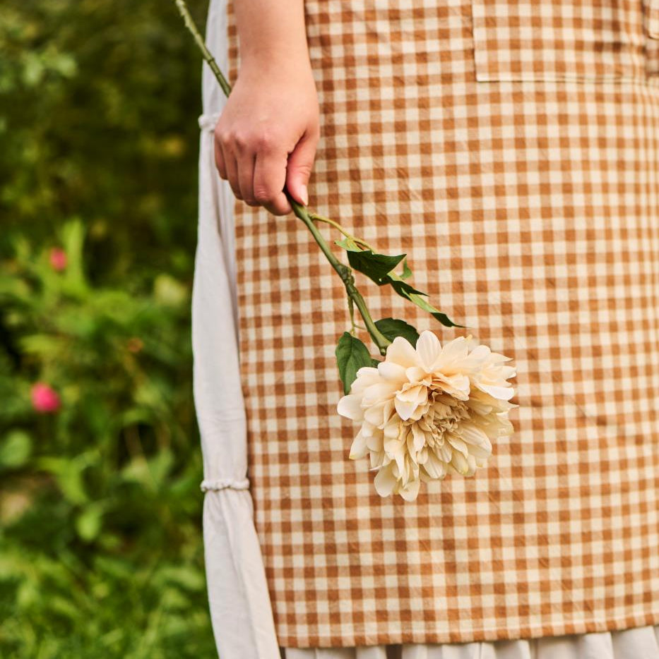Light Yellow Dahlia Stem 45cm | Annie Mo's