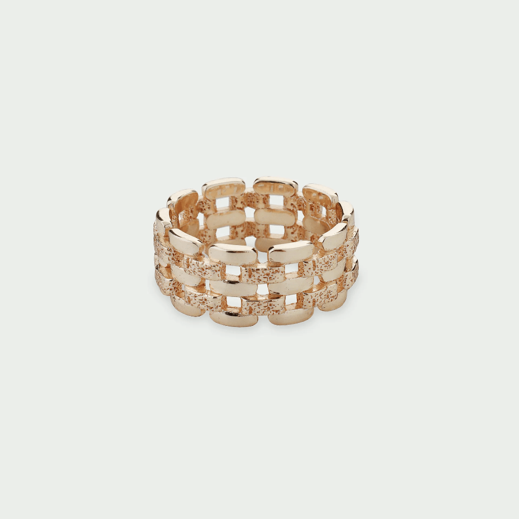 Linear Ring Gold-D