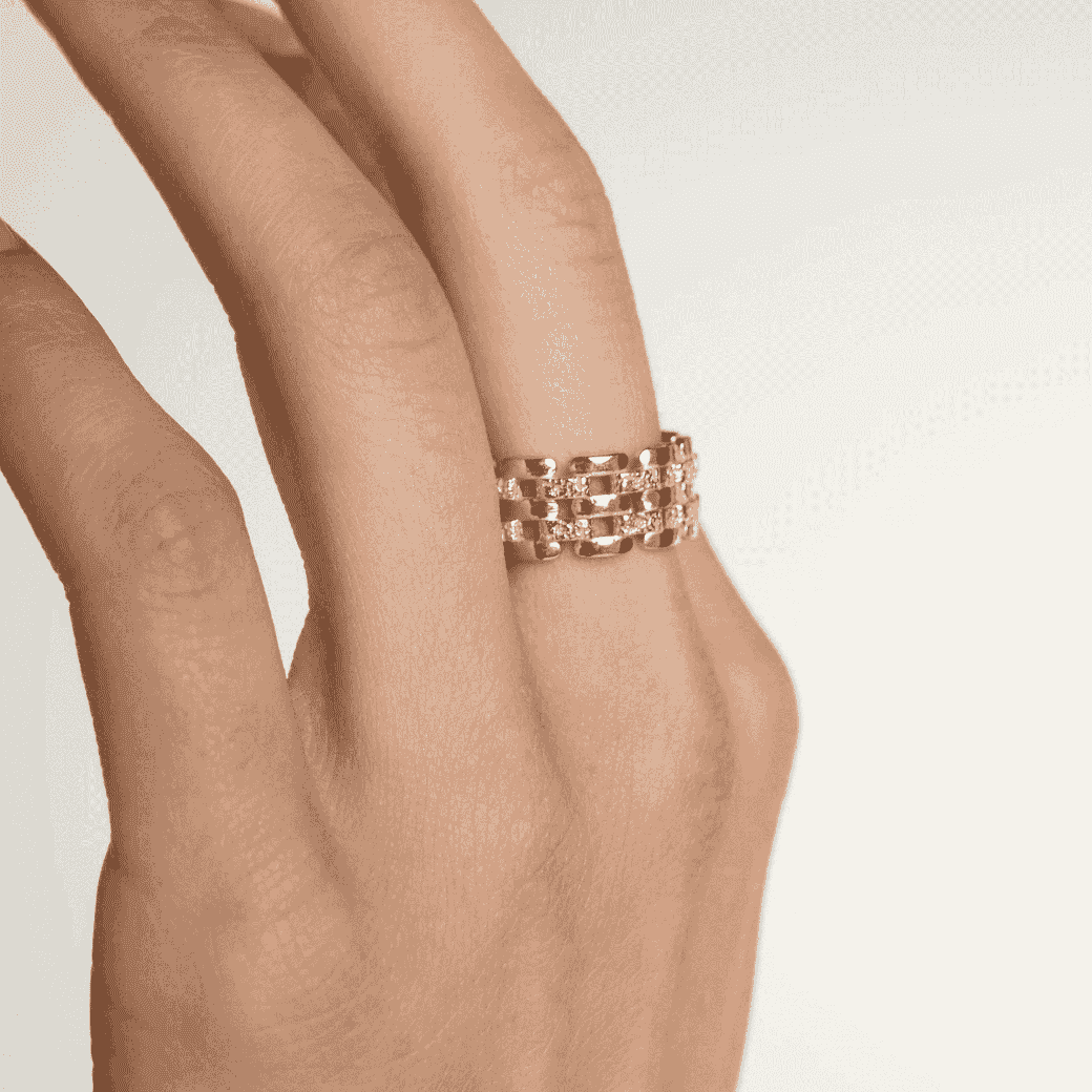 Linear Ring Gold-B