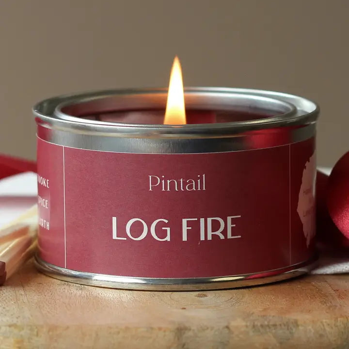 Log Fire Paint Pot | Annie Mo's