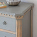 Loumarin Large Grey Chest of Three Drawers 113cm Wide