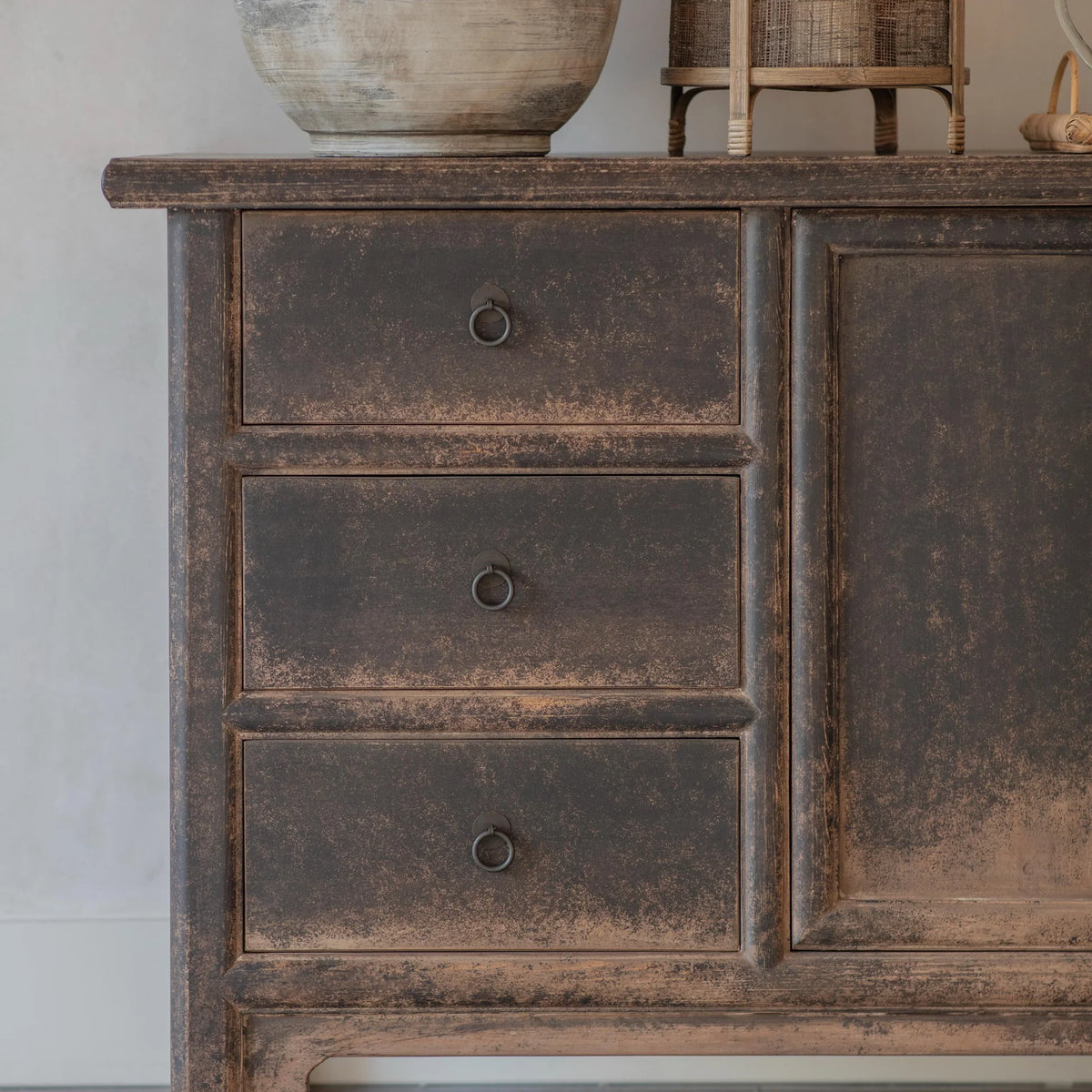 Loxwood Reclaimed Pine Sideboard 180cm-B