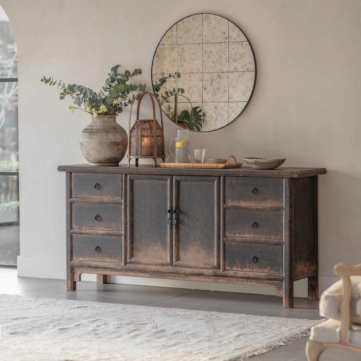Loxwood Reclaimed Pine Sideboard 180cm