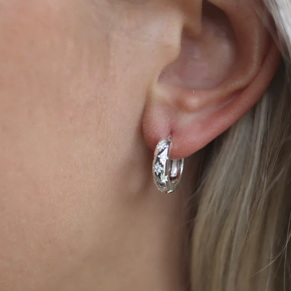 Luck Earrings Silver | Annie Mo's