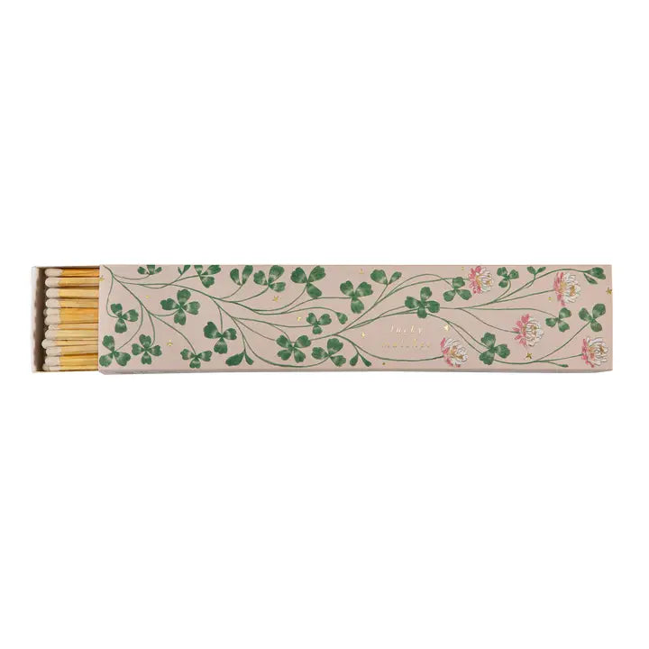 Lucky Clover Long Matches | Long Matchboxes | Annie Mo's