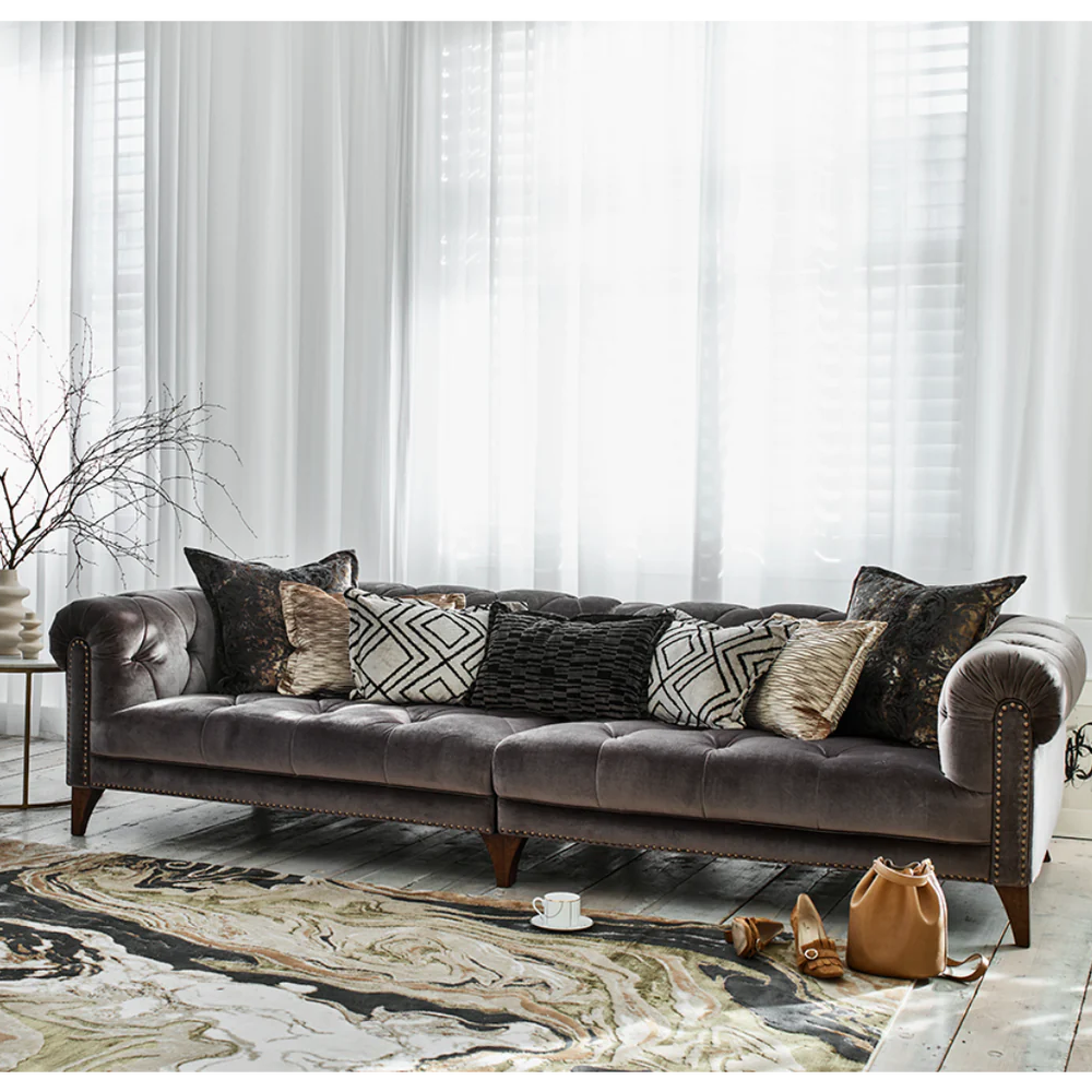 Luisa DEEP Four Seat  Split Sofa | Fabrics | Annie Mo's