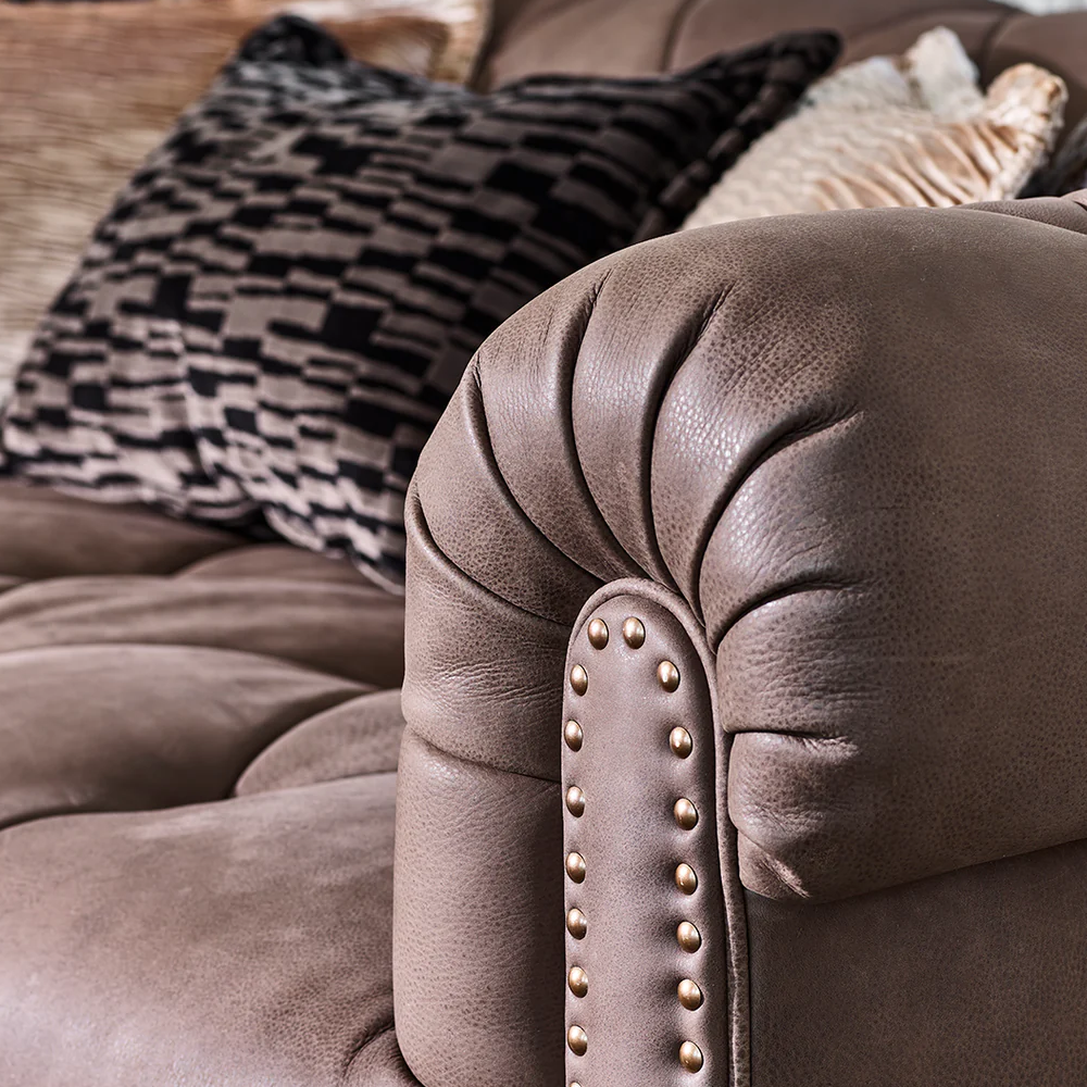 Luisa DEEP Four Seat Split Sofa | Leathers