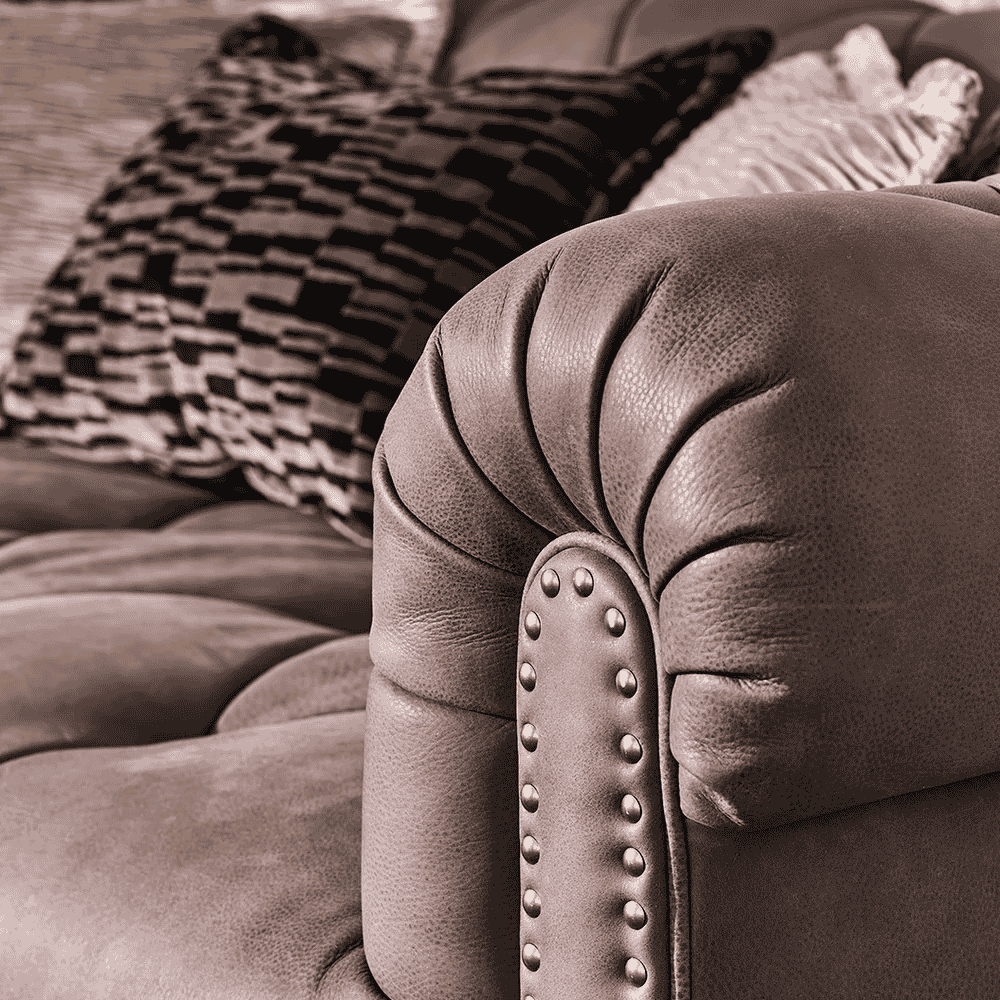 Luisa SHALLOW Two Seat Sofa | Leathers