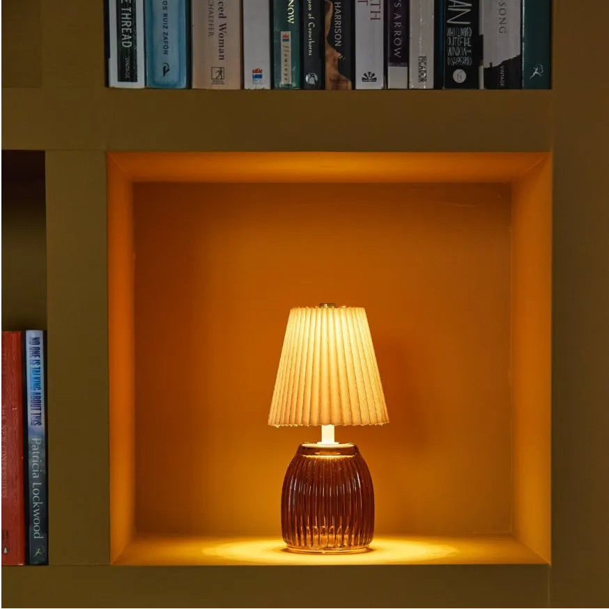 Luma Rechargeable Lamp 21cm - Amber | Annie Mo's