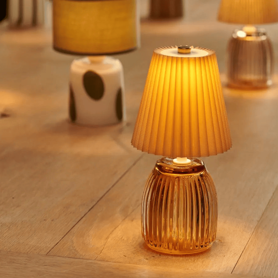Luma Rechargeable Lamp 21cm - Amber B | Annie Mo's