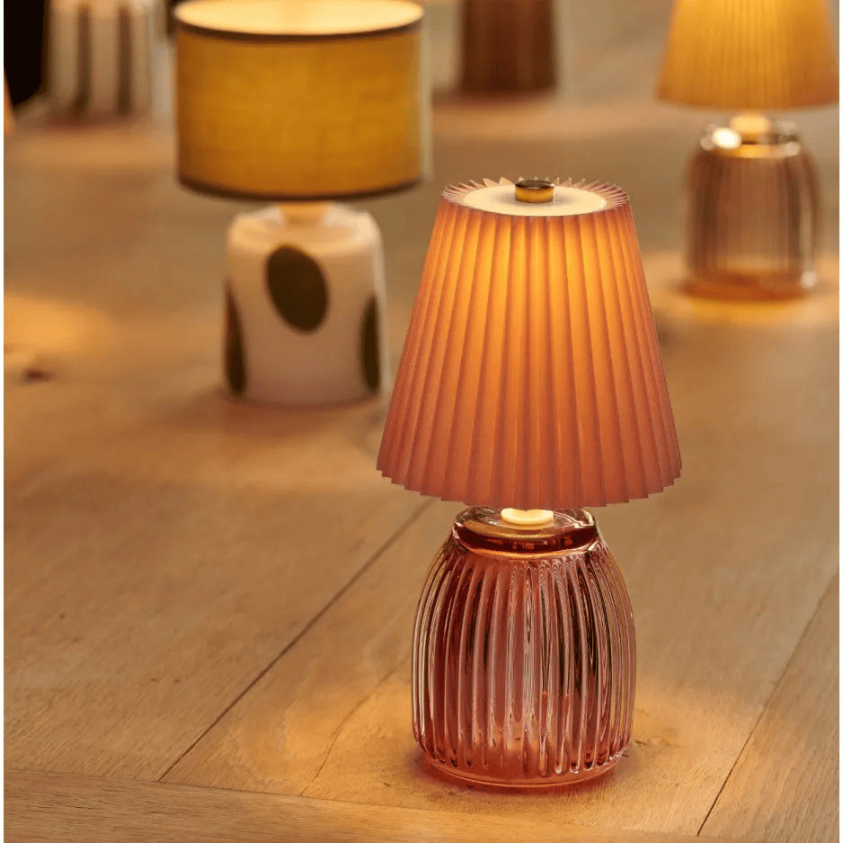 Luma Rechargeable Lamp 21cm - Pink B | Annie Mo's