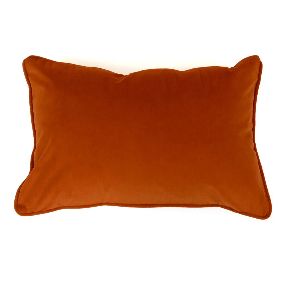 Luxe Rectangle Orange Cushion 30 x 45cm | Annie Mo's
