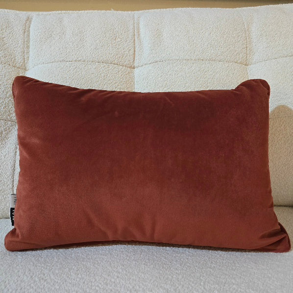 Luxe Paprika Rectangle Cushion 1