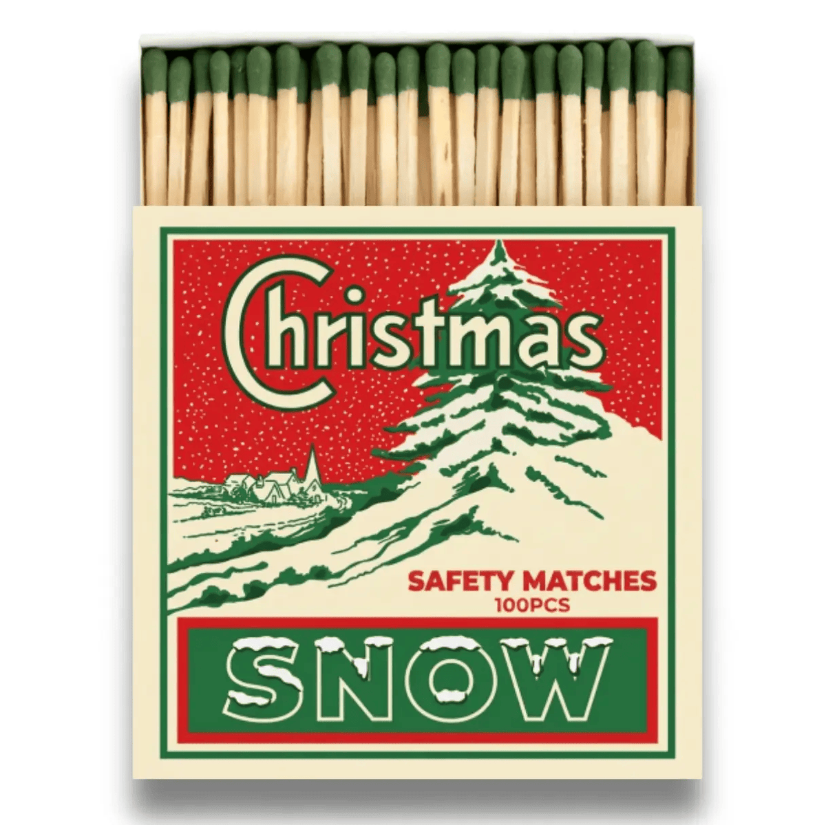 Luxury Gift Long Safety Matches  Christmas Snow