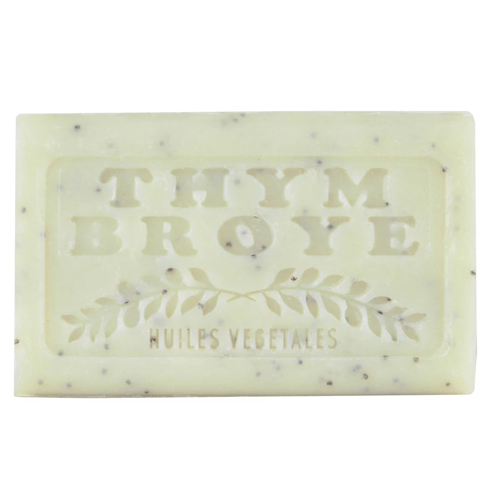 Marseille Soap Thym Exfoliant 125g | Annie Mo's