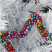 Jolly Multi Coloured Metal Ornamental Bells Star 16cm