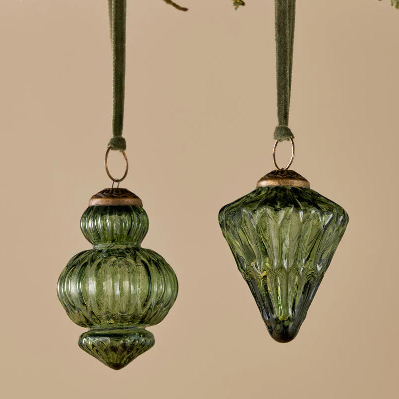 Manipur Baubles - Green (Set of Three) 8cm | Annie Mo's D