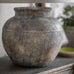 Baybridge Grey Stone Lamps with Grey Shades