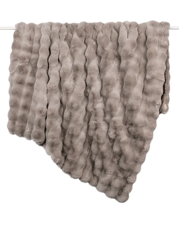 Malini Raffles Taupe Throw 150 x 200cm | Annie Mo's2
