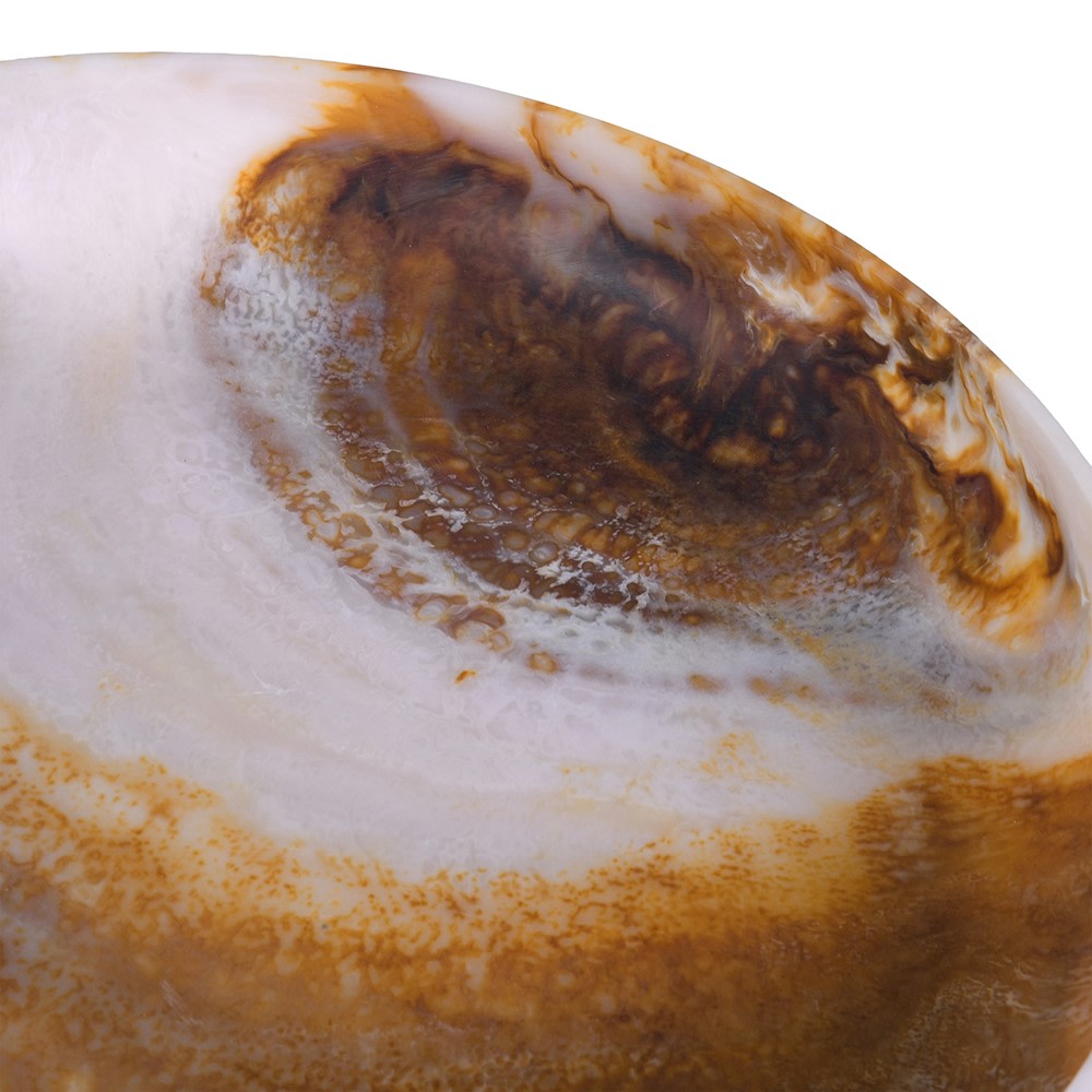 Marble Effect Shallow Bowl 45cm | Annie Mo's-C