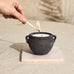 Marrakesh Graphite Pottery Candle - Activated Charcoal and Matcha | Annie Mo's