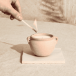 Marrakesh Sandstone Pottery Candle - Myrrh and Tonka | Annie Mo's