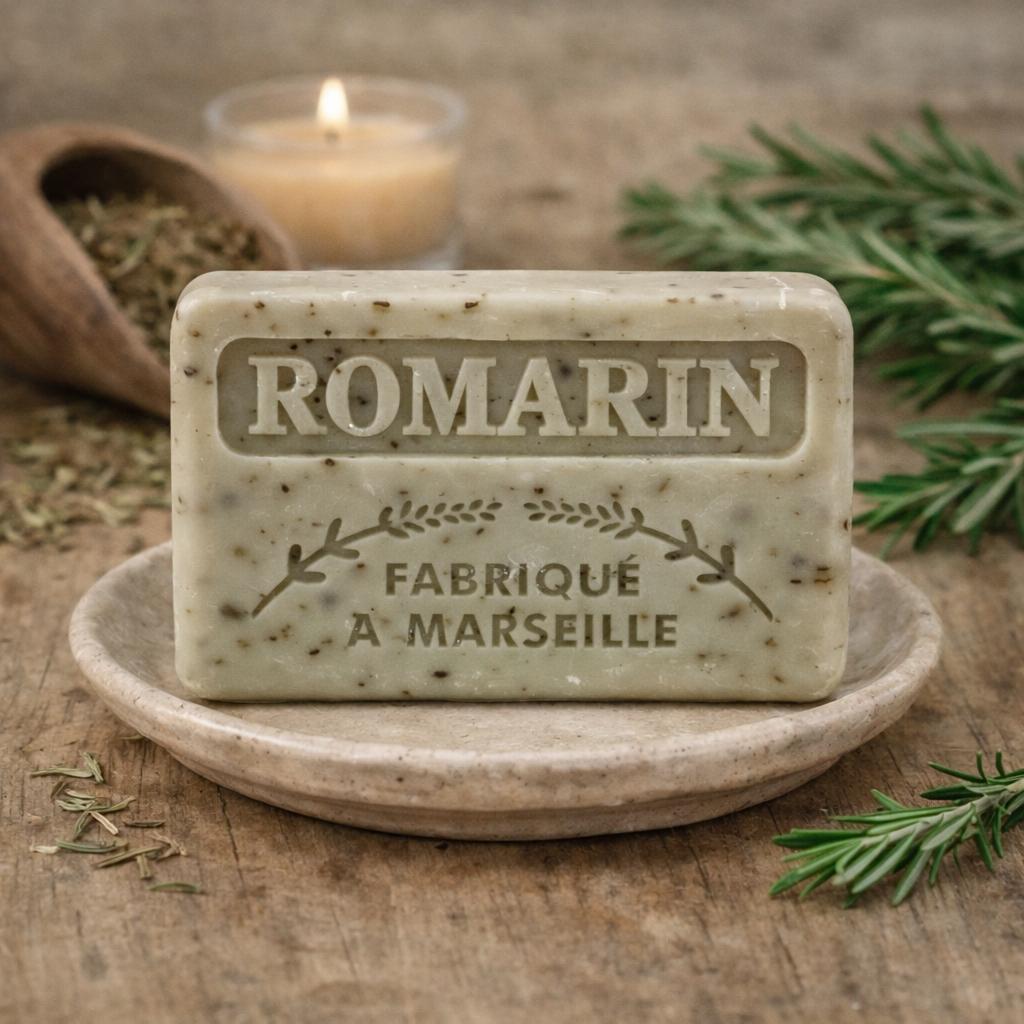 Marseille French Soap Rosemary 125g | Annie Mo's