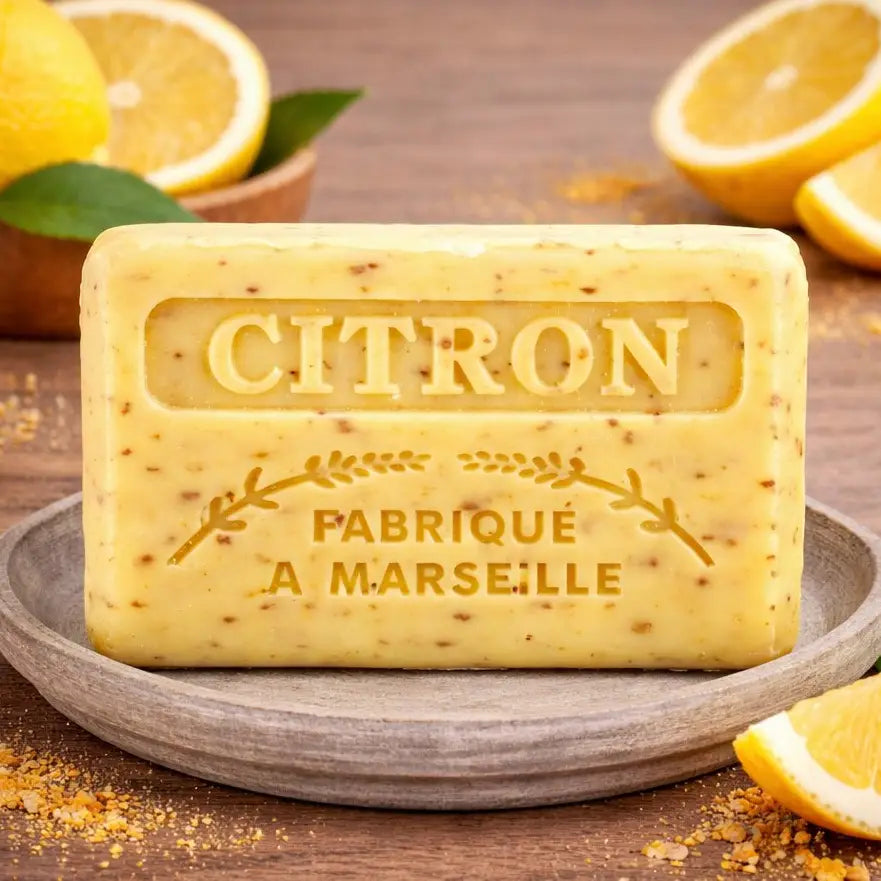 Marseille Soap Crushed Lemon 125g | Annie Mo's