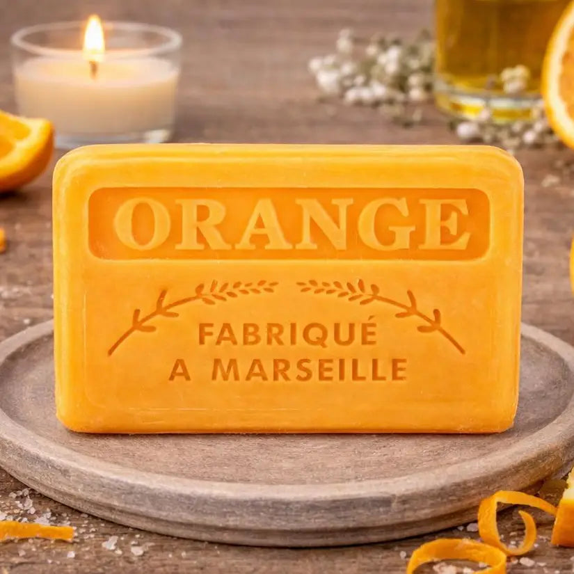 Marseille Soap Orange Scent 125g | Annie Mo's