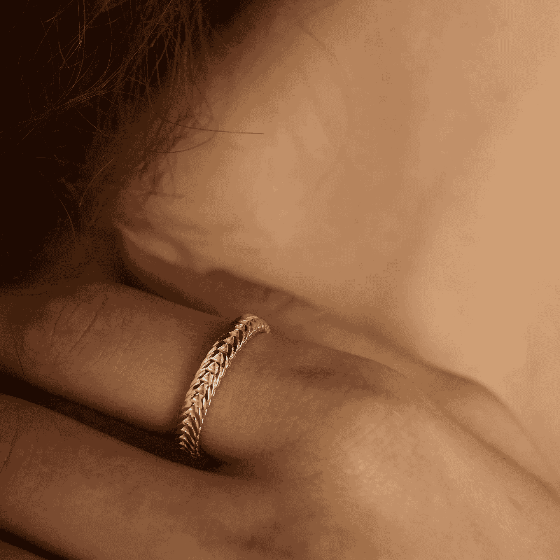 Woven Ring - Silver