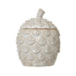 Medium Ceramic Pine Cone Trinket Dish With Lid 12cm | Annie Mo's