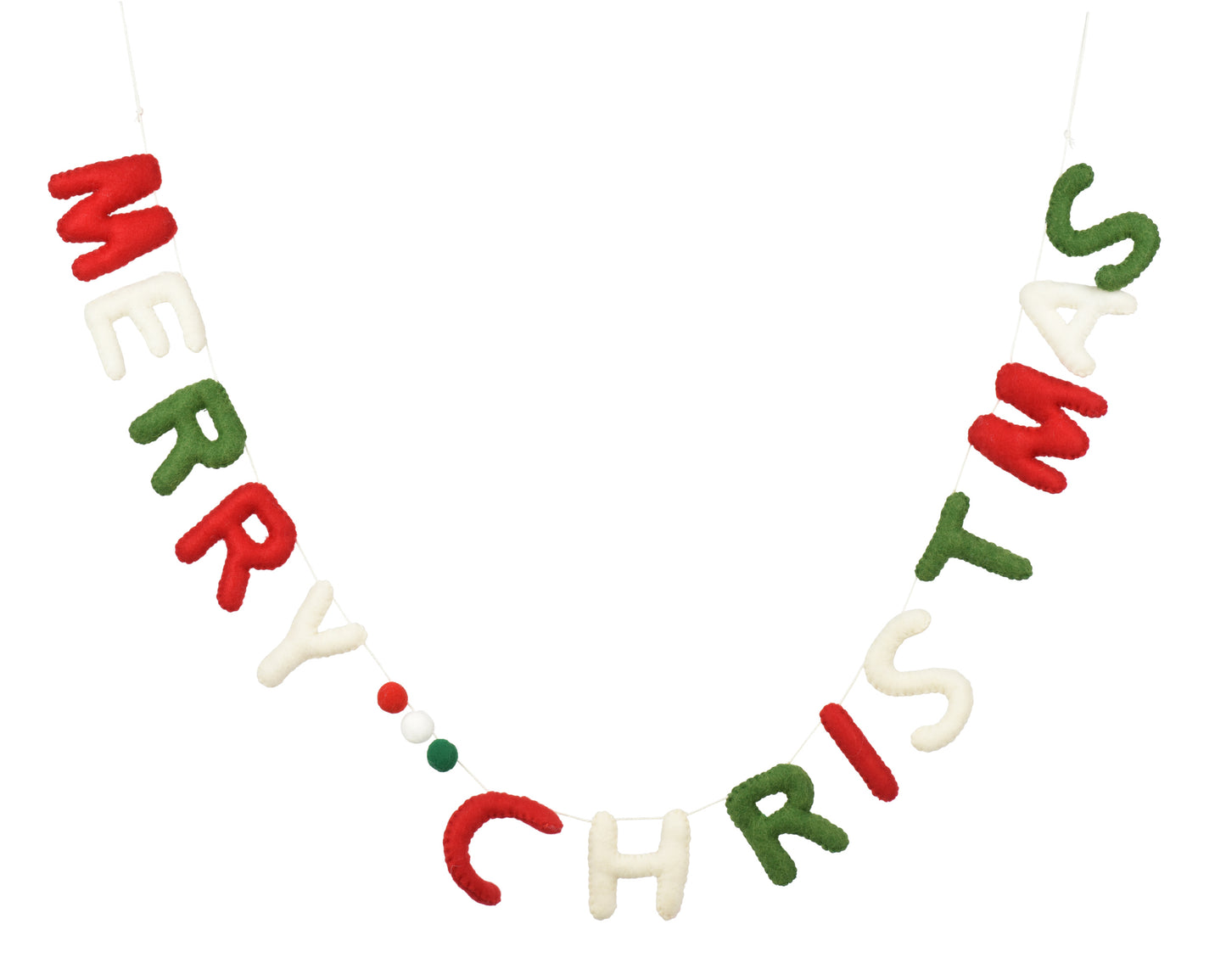 Merry Christmas Felt Garland - Length TBA | Annie Mo's