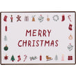 Merry Christmas Metal Sign 20cm | Annie Mo's