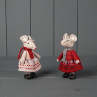 Mice in Clogs 11cm | Annie Mo's