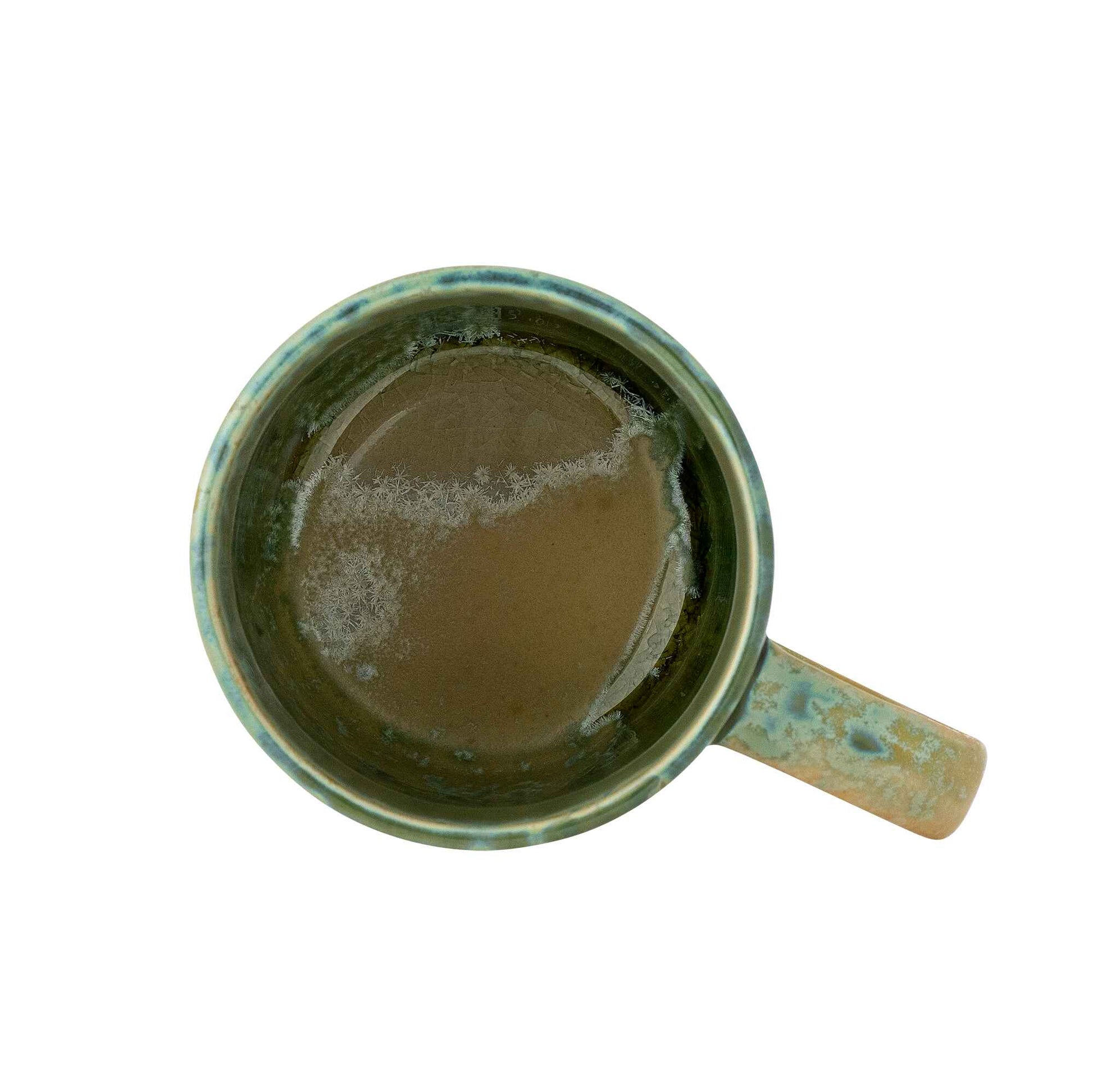 Milani Mug, Green, Stoneware | Annie Mo's-C