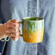 Milani Mug, Green, Stoneware | Annie Mo's
