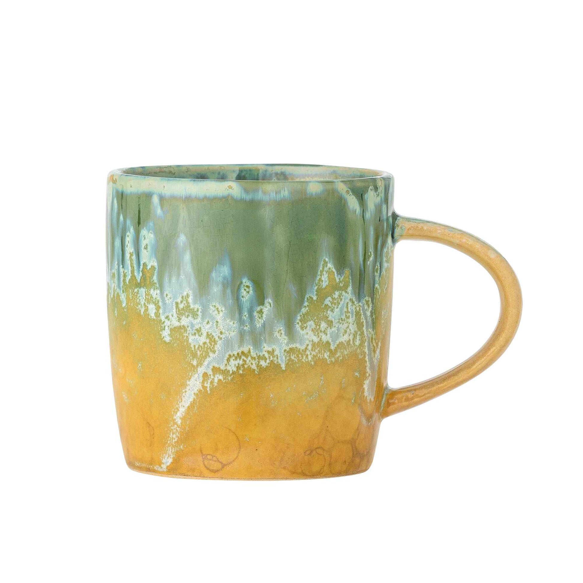 Milani Mug, Green, Stoneware | Annie Mo's-B