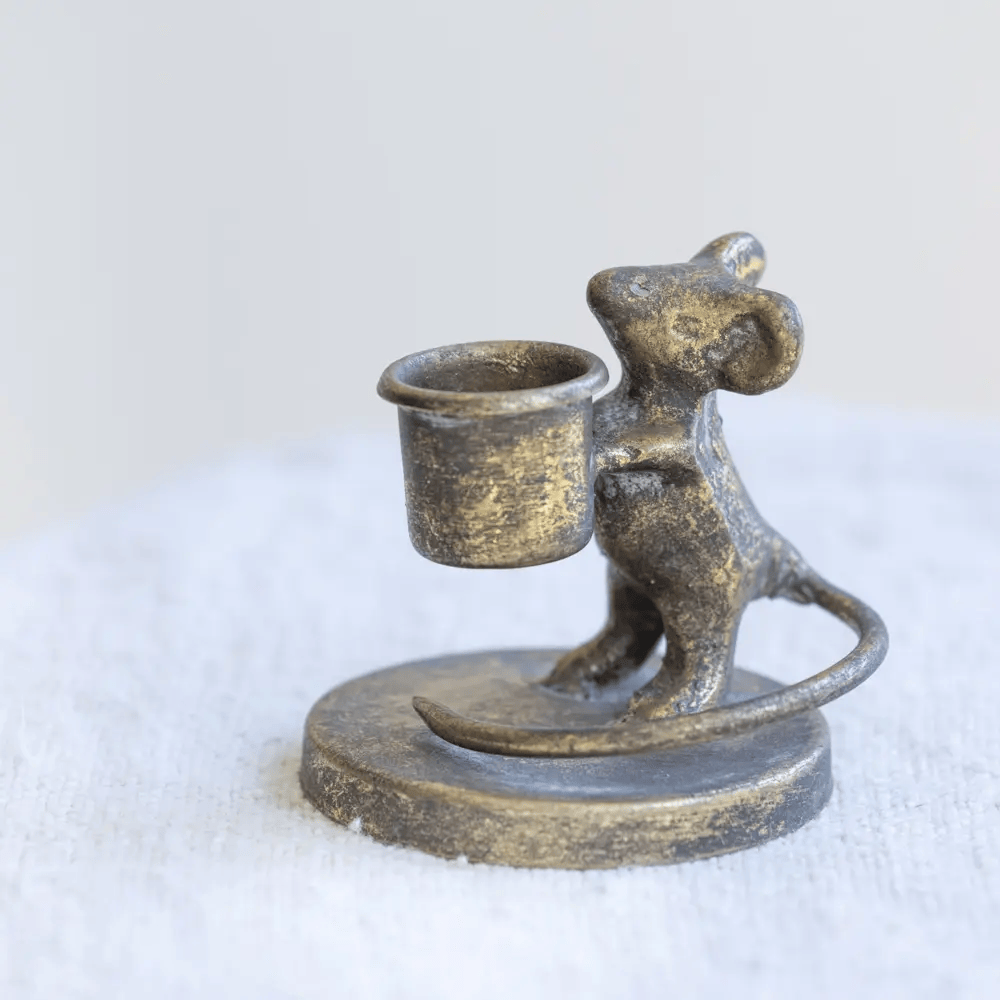 Millicent Mouse Candle Holder | Annie Mo's -B