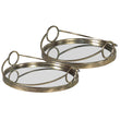 Mirrored Trays - Size Choice