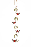 Mistletoe Ribbon of Robins 19cm | Annie Mo's