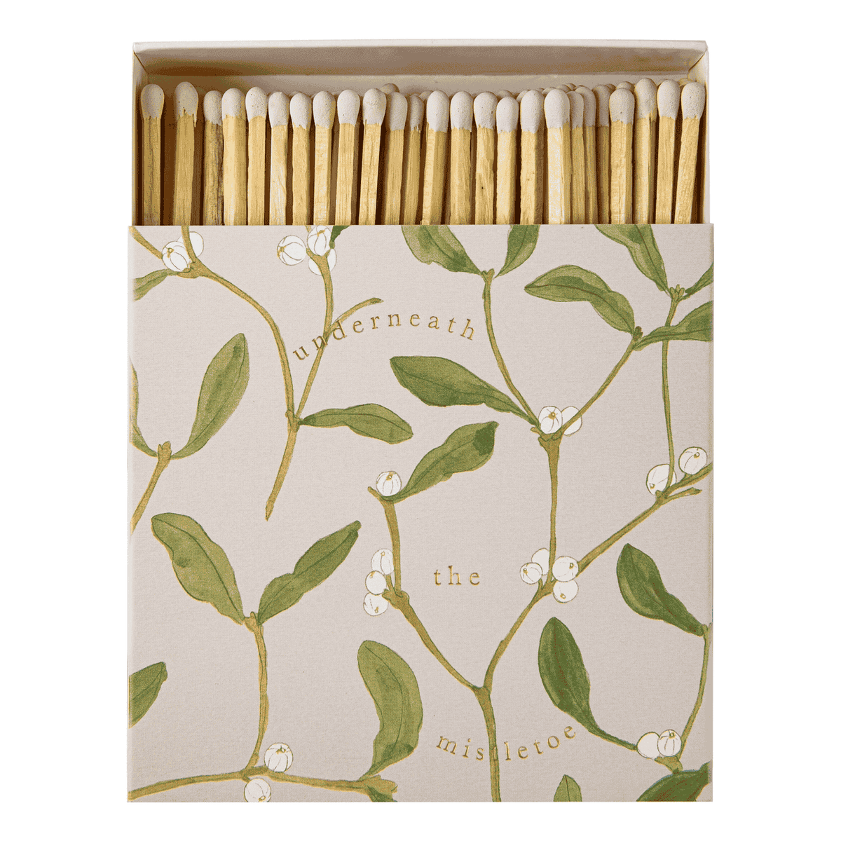 Mistletoe | Square - Christmas Safety Matches | Annie Mo's
